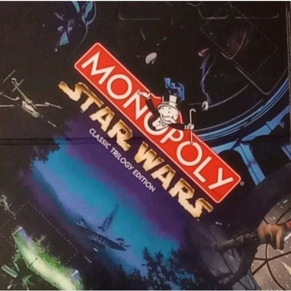 Star Wars Monopoly Classic Trilogy Edition 1997 Game Board Replacement